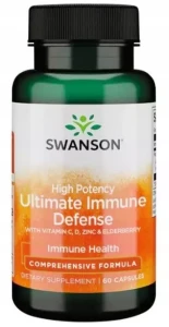 Swanson Ultimate Immune Defense 60 kapsułek - Naturalne Wzmocnienie Odporności