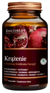 Doctor Life Krążenie 60 kapsułek - Serce Krzepliwość Miażdżyca Układ Krążenia