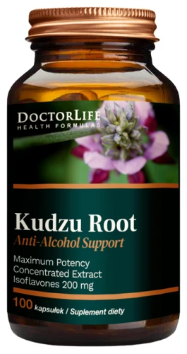 Kudzu Root Extract 500 mg 100 kapsułek, Doctor Life