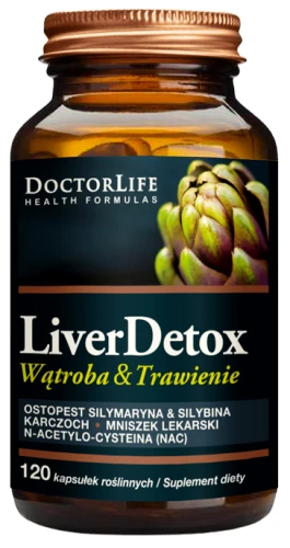 Liver Detox 120 kapsułek, Doctor Life