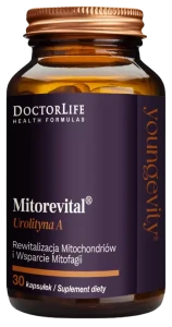 Doctor Life Mitorevital Urolityna A 250mg 30 kapsułek - Procesy Starzenia Odmłodzenie Komórek