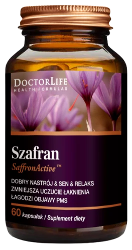 Szafran Safr'insie 60 kapsułek, Doctor Life