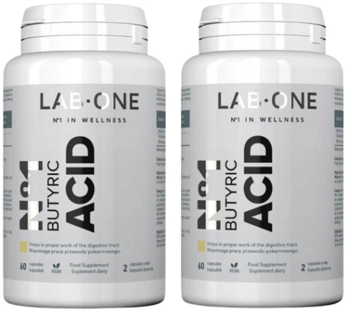 2 x N°1 Butyric ACID, Lab One