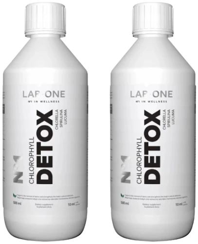 2 x N°1 Chlorophyll DETOX, Lab One