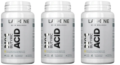 3 x N°1 Butyric ACID, Lab One