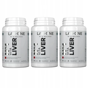 Lab One N°1 Vita LIVER 3x 90 kapsułek - Wątroba Detoksykacja i Metabolizm Tłuszczu Zestaw