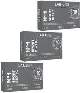 3 x N°1 SportBiotic, Lab One