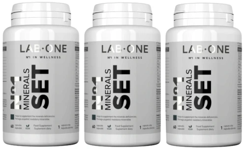 3 x N°1 Minerals SET, Lab One