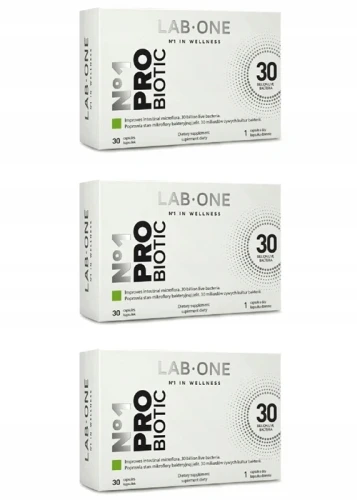 3 x N°1 PRObiotic, Lab One