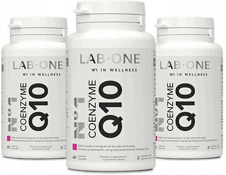 3 x N°1 Coenzyme Q10, Lab One