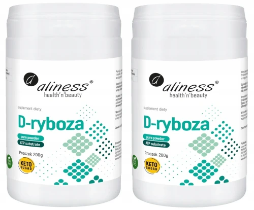 Zestaw 2x D-ryboza 200g, Aliness