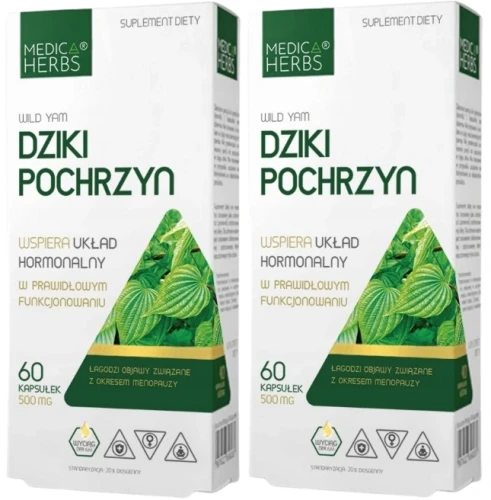 Zestaw 2x Dziki pochrzyn, Medica Herbs