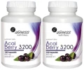 Zestaw 2x Acai Berry 3200 z acerolą i chromem kaps, Aliness
