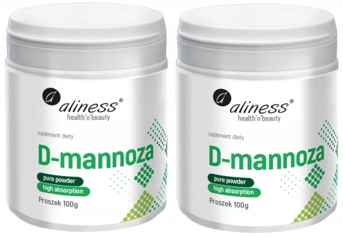 Zestaw 2x D-mannoza 100g, Aliness