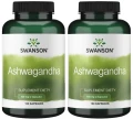 Zestaw 2x Ashwagandha 450mg 100caps, Swanson