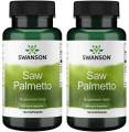 Zestaw 2x Saw Palmetto 540mg 100 kaps., Swanson