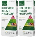 Zestaw 2x Waleriana Melisa Passiflora, Medica Herbs