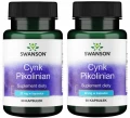 Zestaw 2x Cynk (pikolinian) 22mg 60 kaps, Swanson