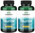 Zestaw 2x Taurine - Tauryna 500mg 100 kaps, Swanson