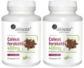 Zestaw 2x Coleus forskohlii 10% 400mg (pokrzywa indyjska) x 100 Vege caps.