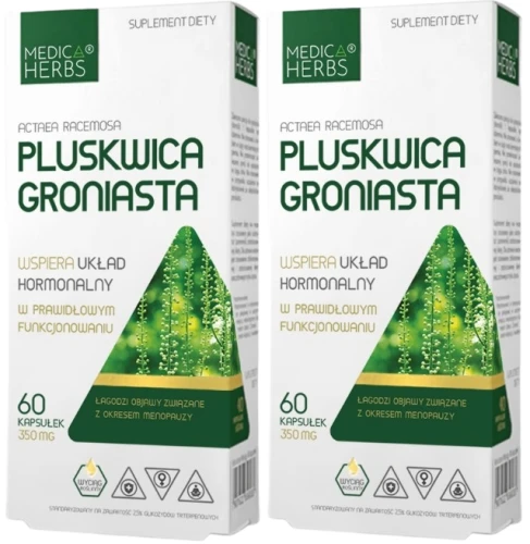 Zestaw 2x Pluskwica groniasta, Medica Herbs