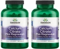 Zestaw 2x Calcium Citrate + Magnesium - Cytrynian wapnia + magnez 150 kapsułek, Swanson