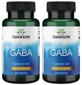 Zestaw 2x GABA 500mg 100 kaps, Swanson