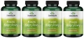 Zestaw 4x Kwas kaprylowy 600mg 60 kaps, Swanson