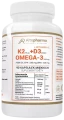 Witamina K2 MK-7 50µg + D3 2000IU + Omega 90 kapsułek miękkich, AltoPharma