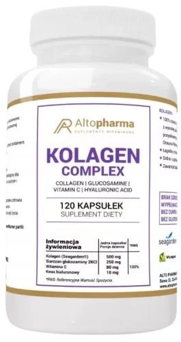 Kolagen Complex 120 kapsułek, AltoPharma