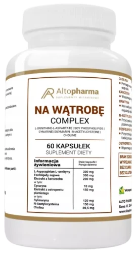 AltoPharma Na Wątrobe 60 kapsułek, AltoPharma