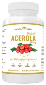 Acerola Forte 500mg 120 tabletek, AltoPharma