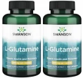 Zestaw 2x L-Glutamine - L-Glutamina 500mg 100 kaps, Swanson
