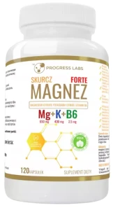 Magnez Skurcz Forte 120 kapsułek, Progress Labs