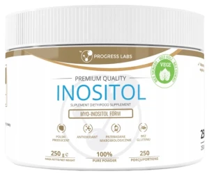 Inozytol 250g proszek, Progress Labs