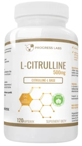 L-cytrulina 500mg 120 kapsułek, Progress Labs