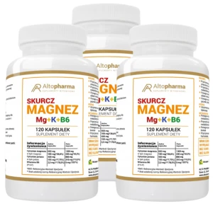 Zestaw 3x Magnez Skurcz Forte 120 kapsułek, AltoPharma