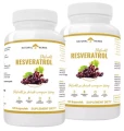 Zestaw 2x Resveratrol Extract 500mg Ekstrakt ze skórek winogron 120 Kapsułek, AltoPharma