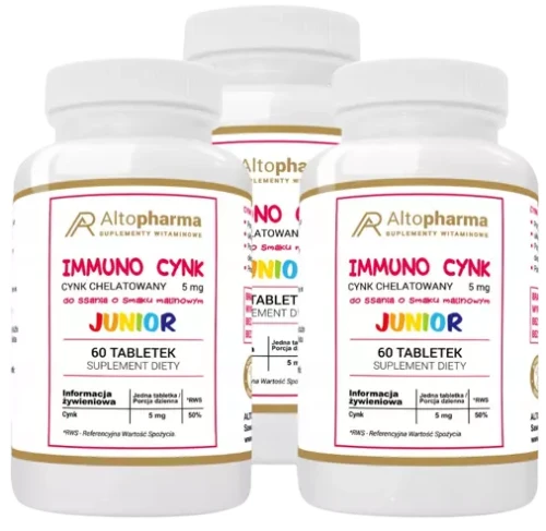 Zestaw 3x CYNK DO SSANIA 5mg JUNIOR 60 Tabletek, AltoPharma
