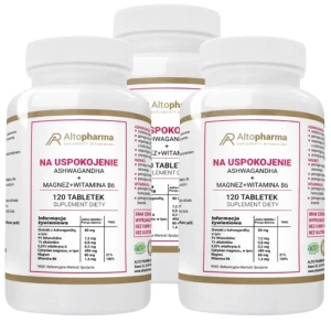 Zestaw 3x Na Uspokojenie 120 tabletek, AltoPharma