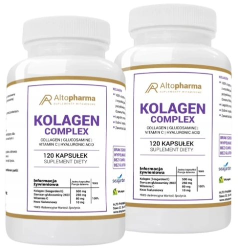 Zestaw 2x Kolagen Complex 120 kapsułek, AltoPharma