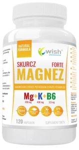Magnez Skurcz Forte 120 kapsułek, Wish