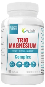 Trio Magnesium Complex 400mg 120 kapsułek, Wish