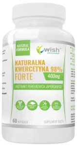 Wish Kwercetyna 60 kapsułek - Ciśnienie Cholesterol Odporność Pamięć