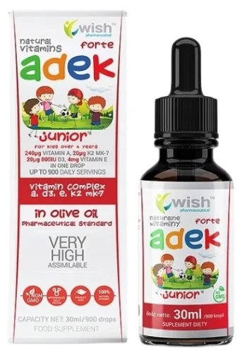 Naturalna Witamina ADEK JUNIOR  w kroplach 30 ml, Wish.webp