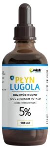 Wish Płyn Lugola 5% Jakość Farmaceutyczna 100ml - Funkcje Poznawcze Układ Nerwowy