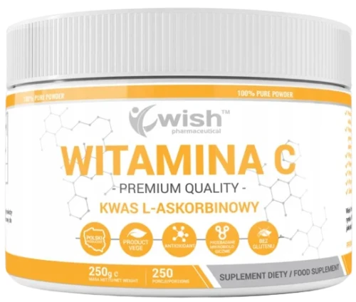 Witamina C w proszku 100% Kwas L-askorbinowy 250g, Wish.webp