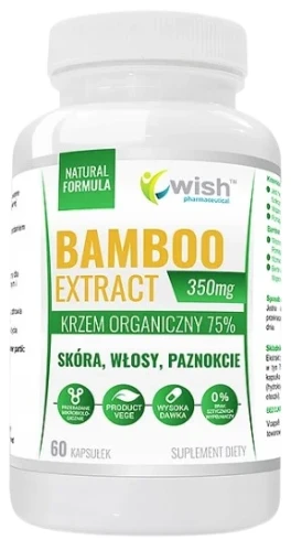Bambo Ekstrakt 350mg 60 kapsułek, Wish.webp