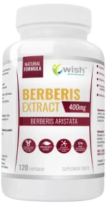 Berberis Extract  5:1 400mg 120 kapsułek, Wish