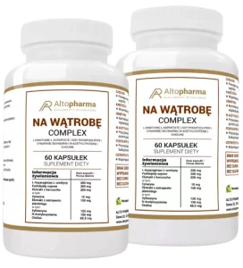 Zestaw 2x Na Wątrobe 60 kapsułek, AltoPharma